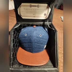 Melin The GRIND Blue Denim Ivy League& Leather Melin Display NWT classic.